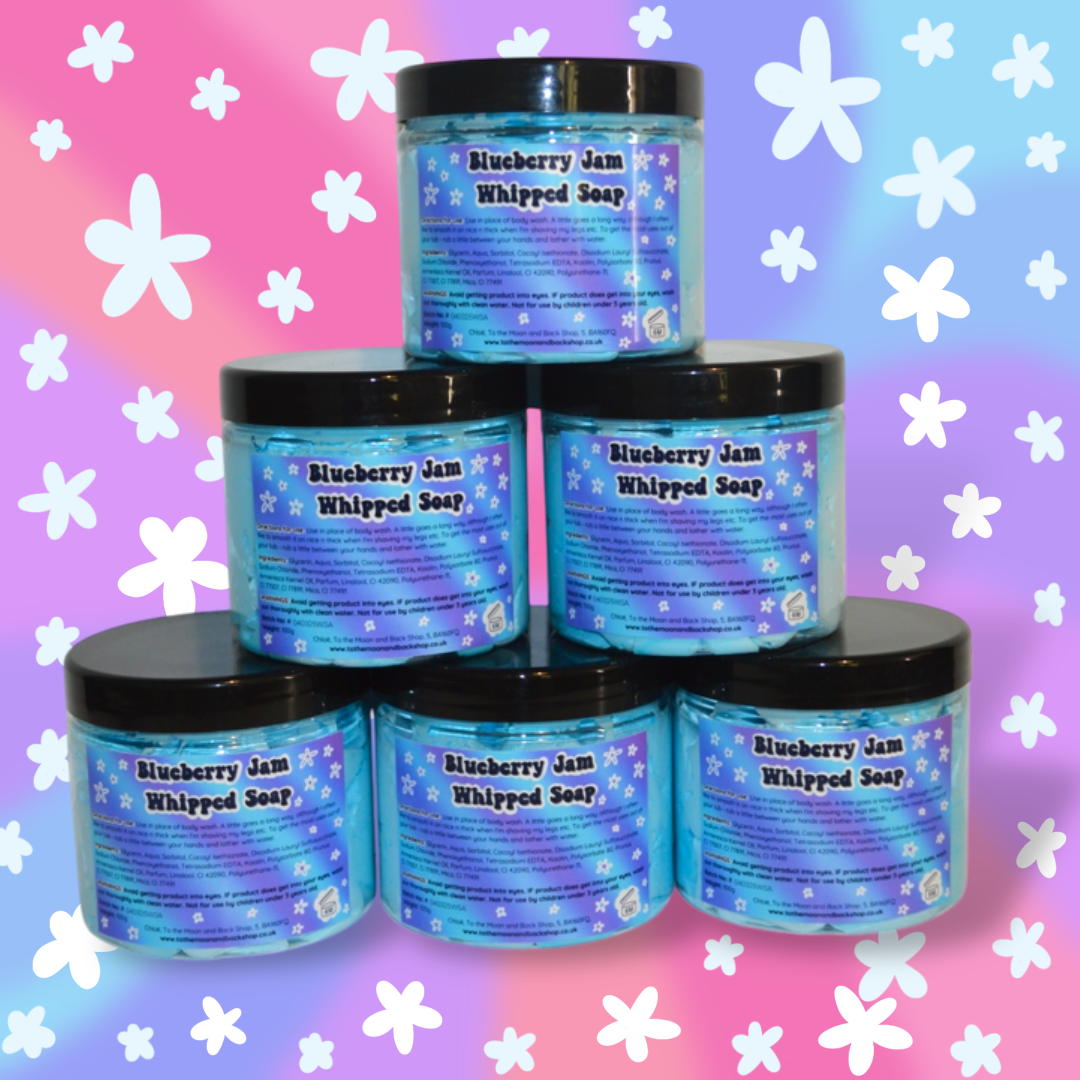Blueberry Jam Whipped Soap