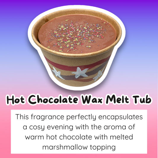 Hot Chocolate Wax Melt Tub