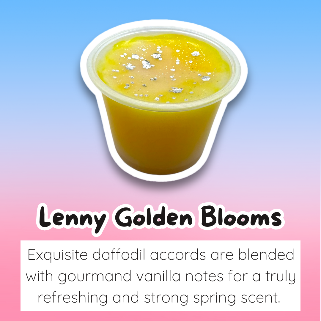 Lenny Golden Blooms Wax Melt Sample Pot