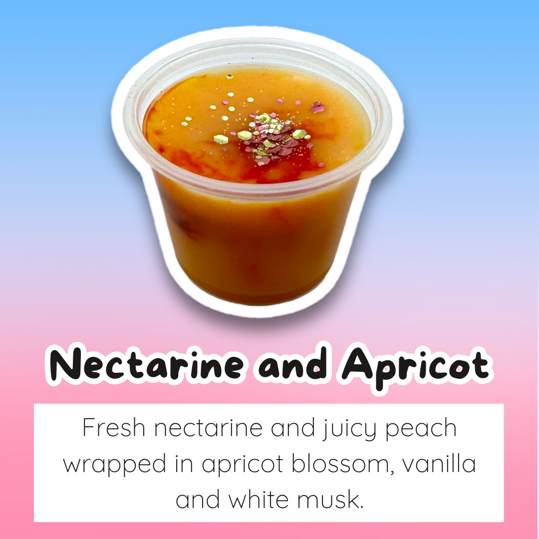 Nectarine and Apricot Wax Melt Sample Pot