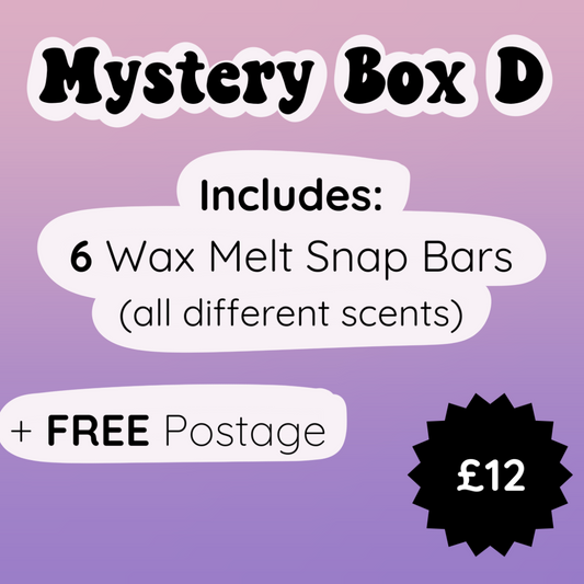 Mystery Box D (6 Wax Melt Snap Bars and FREE Postage)