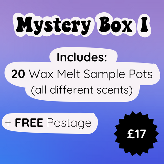 Mystery Box I (20 Sample Pots, all different scents) AND Free Postage