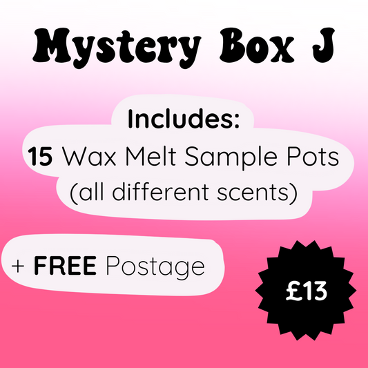 Mystery Box J (15 Sample Pots, Total Mystery) + FREE Postage
