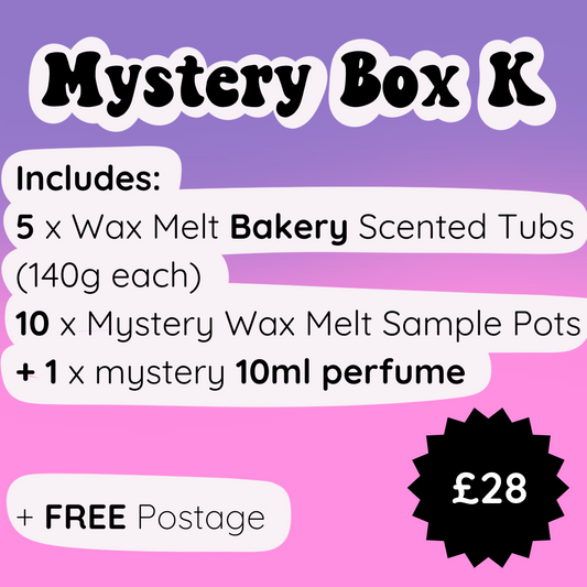 Mystery Box K (Bakery Tubs, Sample Pots, Perfume) FREE POSTAGE