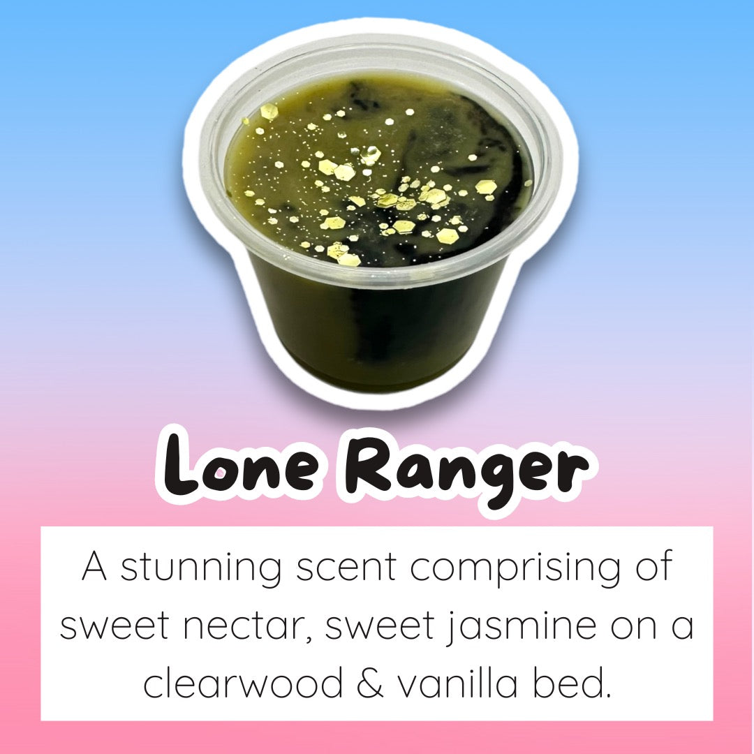 Lone Ranger Wax Melt Sample Pot