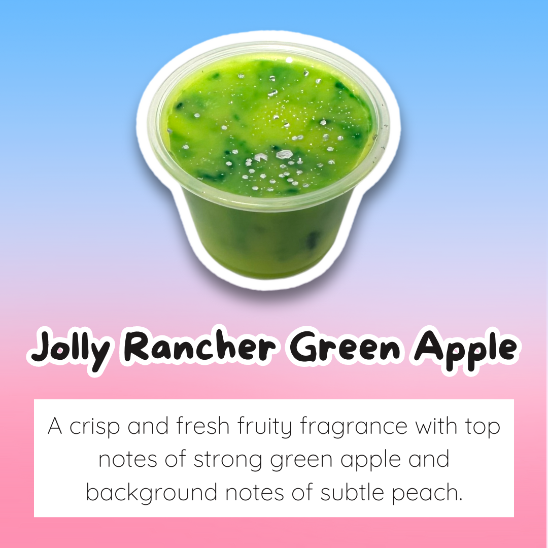 Jolly Rancher Green Apple Wax Melt Sample Pot