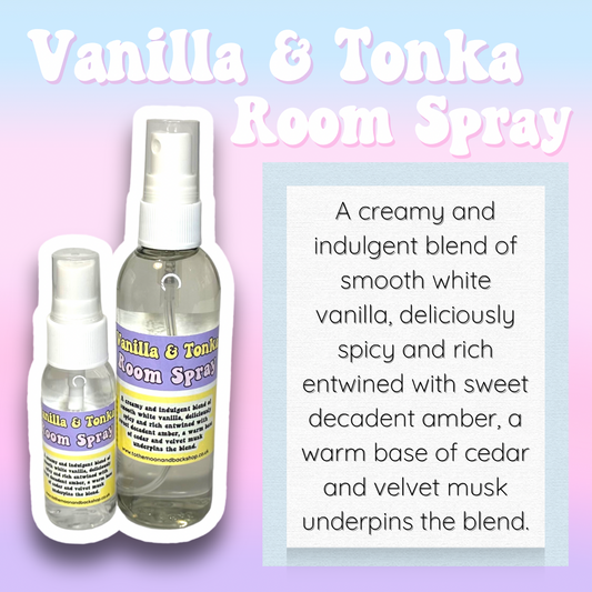 Vanilla & Tonka Room Spray