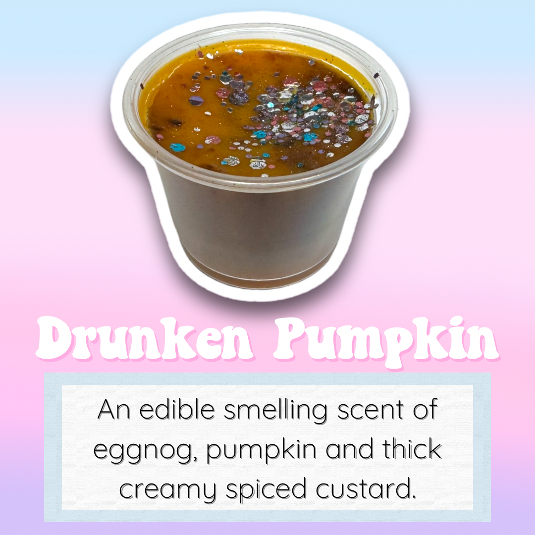 Drunken Pumpkin Wax Melt Sample Pot