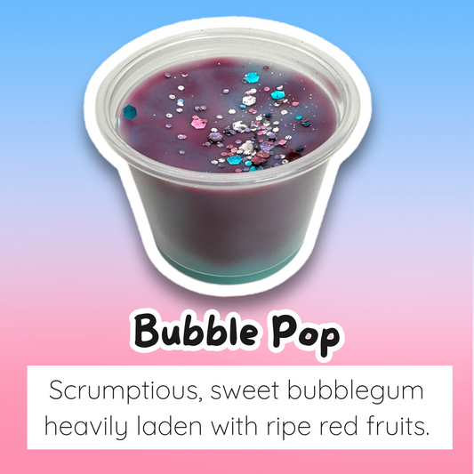 Bubble Pop Wax Melt Sample Pot