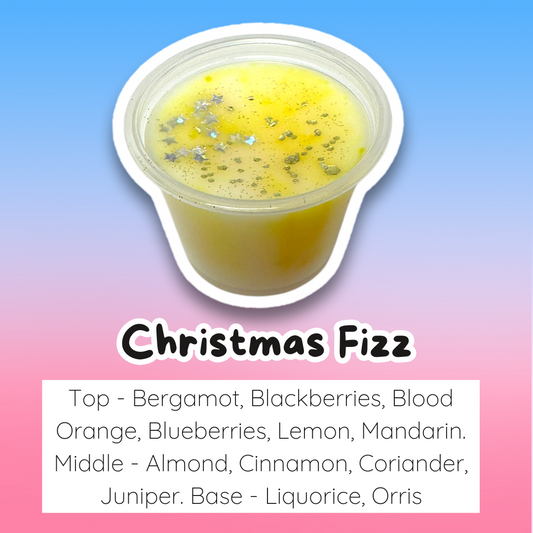 Christmas Fizz Wax Melt Sample Pot