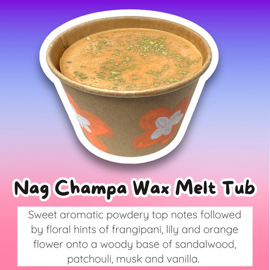 SALE Nag Champa Wax Melt Tub