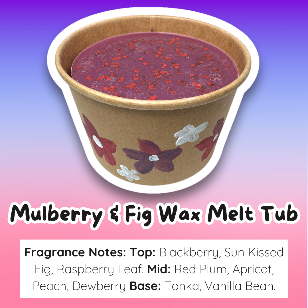 SALE Mulberry & Fig Wax Melt Tub