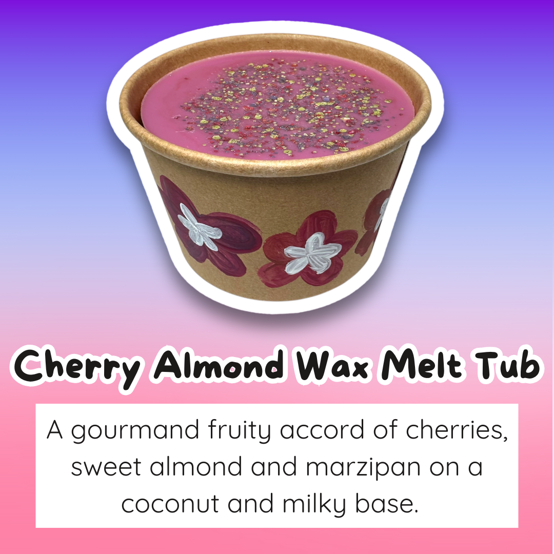 Cherry Almond Wax Melt Tub