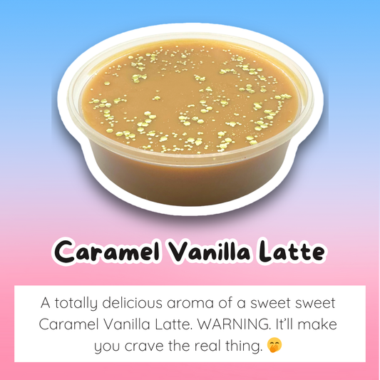 Caramel Vanilla Latte Wax Melt Tub