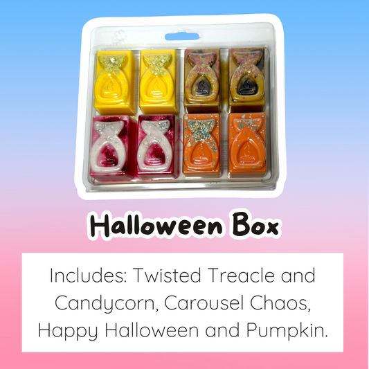 Halloween Wax Melt Sample Box (4 scents!)