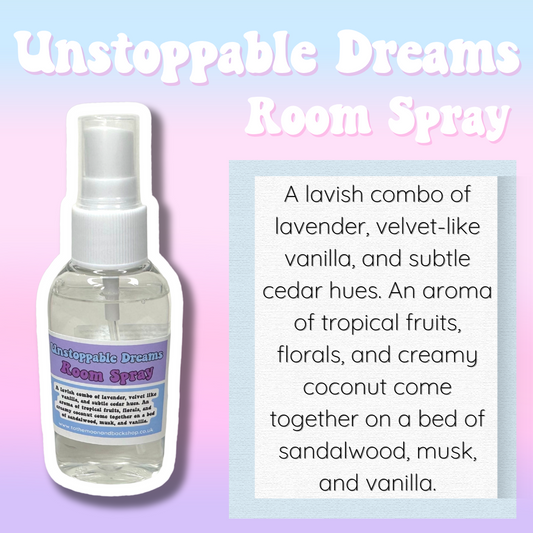 Unstoppable Dreams 50ml Room Spray