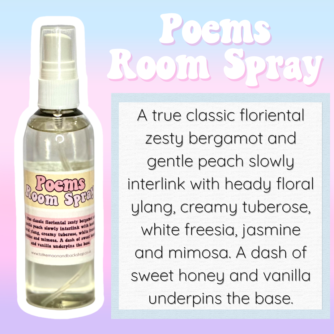 Poems Room Spray, 100ml or 50ml