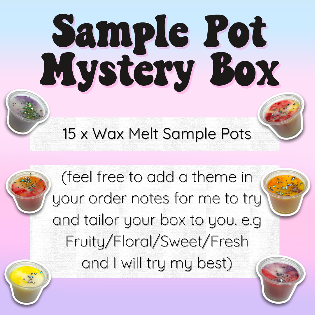 Wax Melt Sample Pot Mystery Box