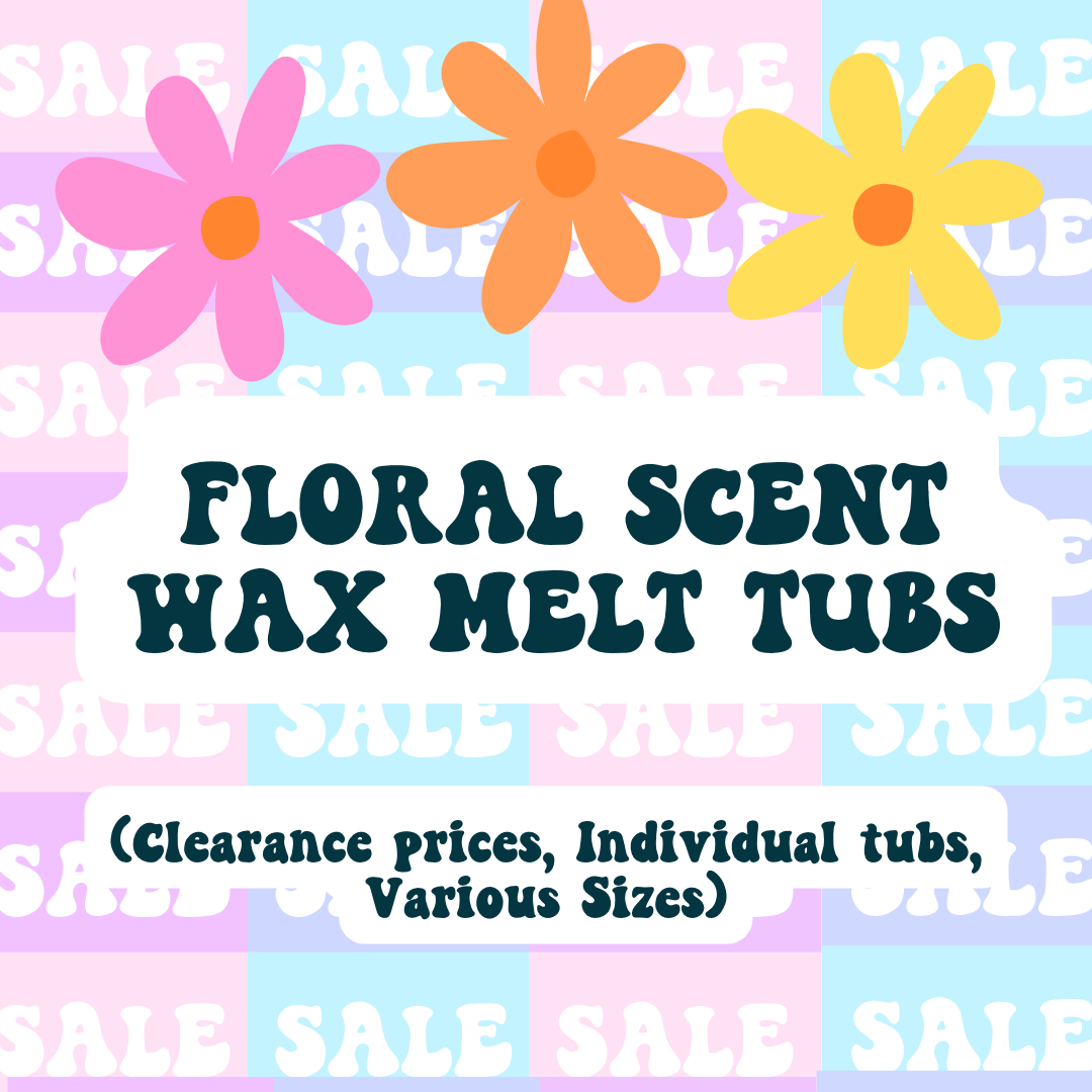 Clearance Wax Melt Tubs - Fresh & Floral