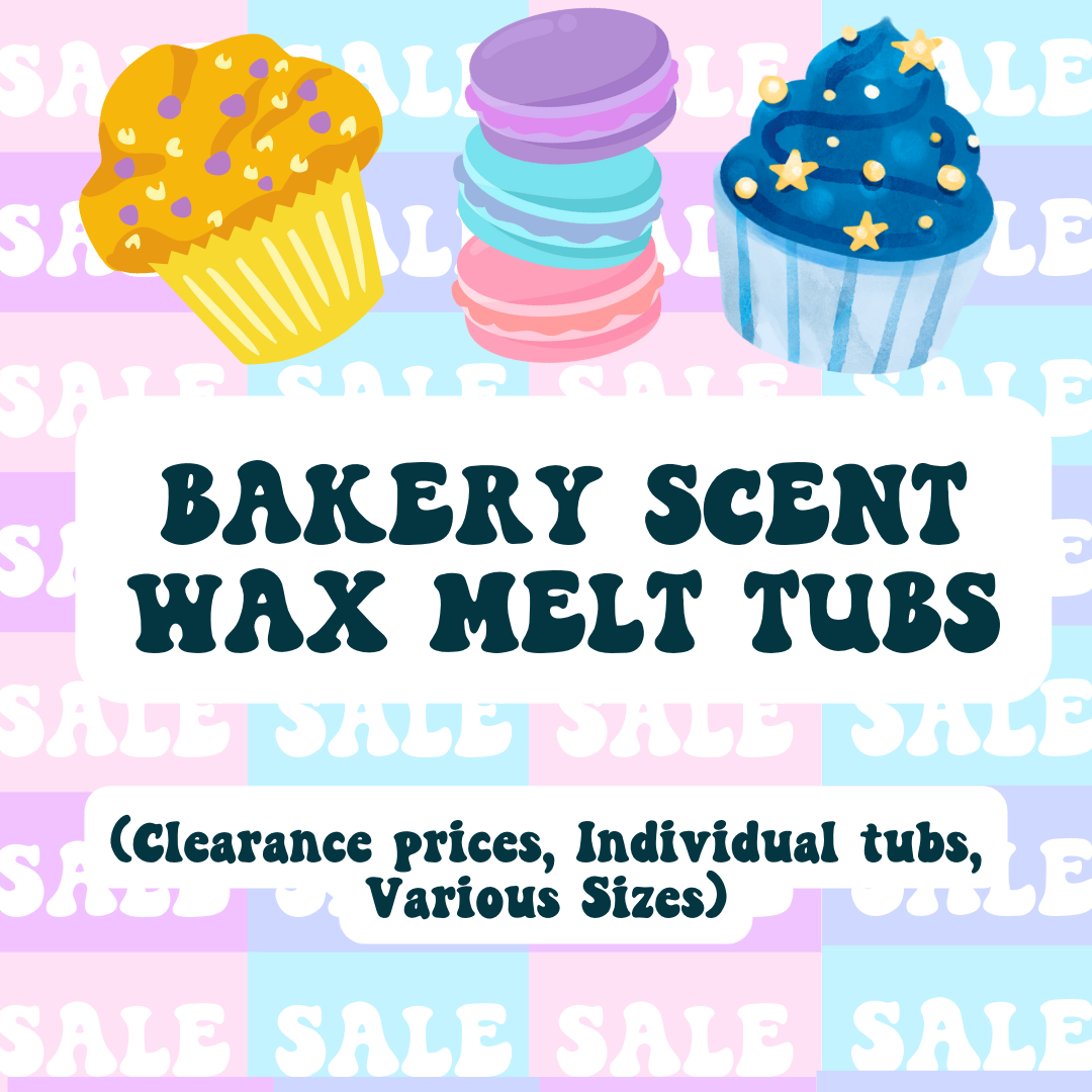 Clearance Wax Melt Tubs Tubs - Bakery Scents